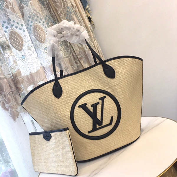 ルイヴィトンバッグ側面デザイン